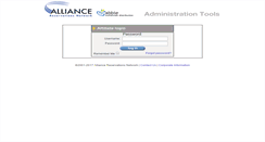 Desktop Screenshot of affiliateadmin.reservetravel.com